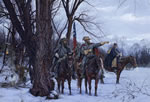 "Stuart's Christmas Raid" John Paul Strain Civil War Limited Edition Print